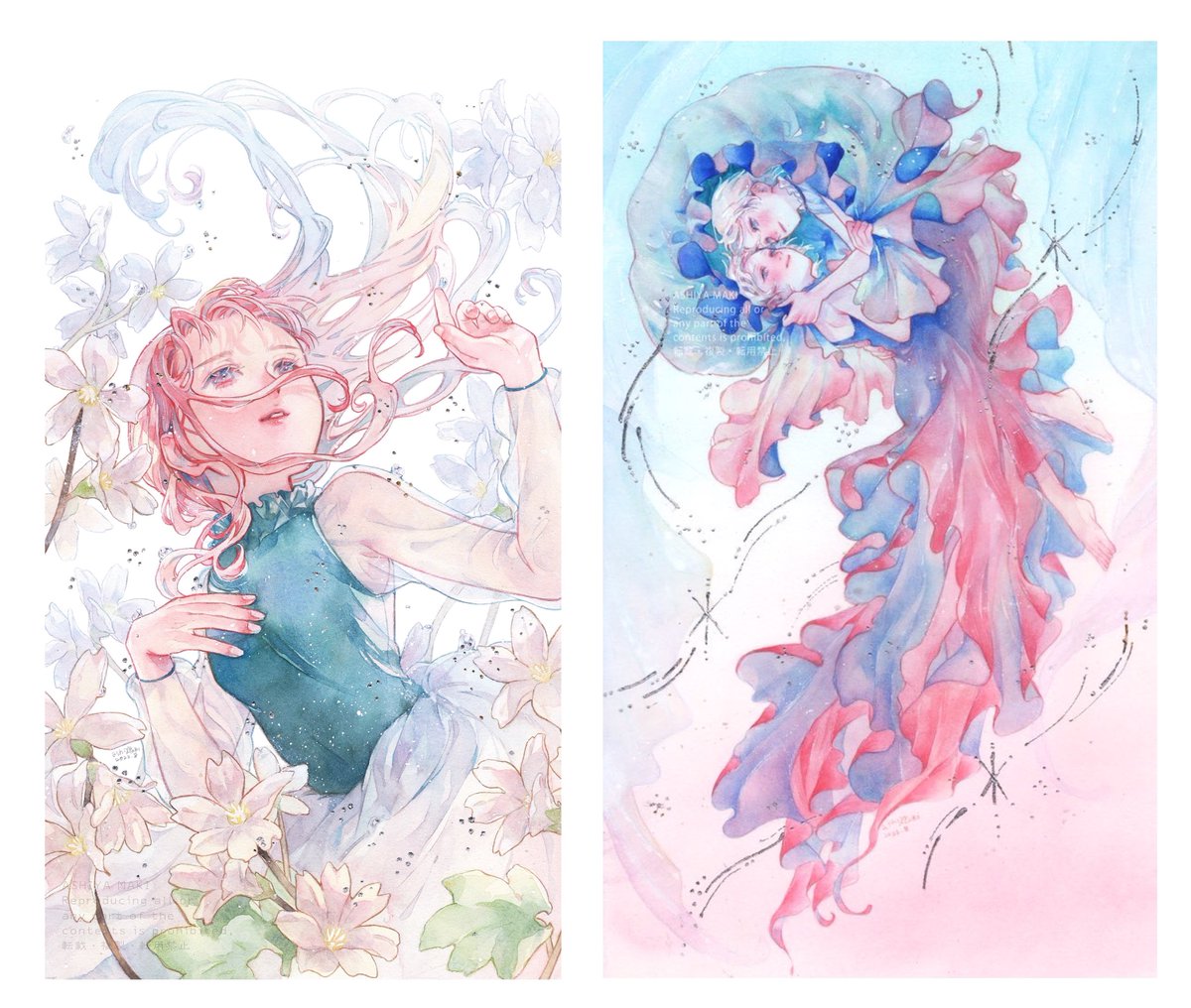 #今月描いた絵を晒そう

8月! 