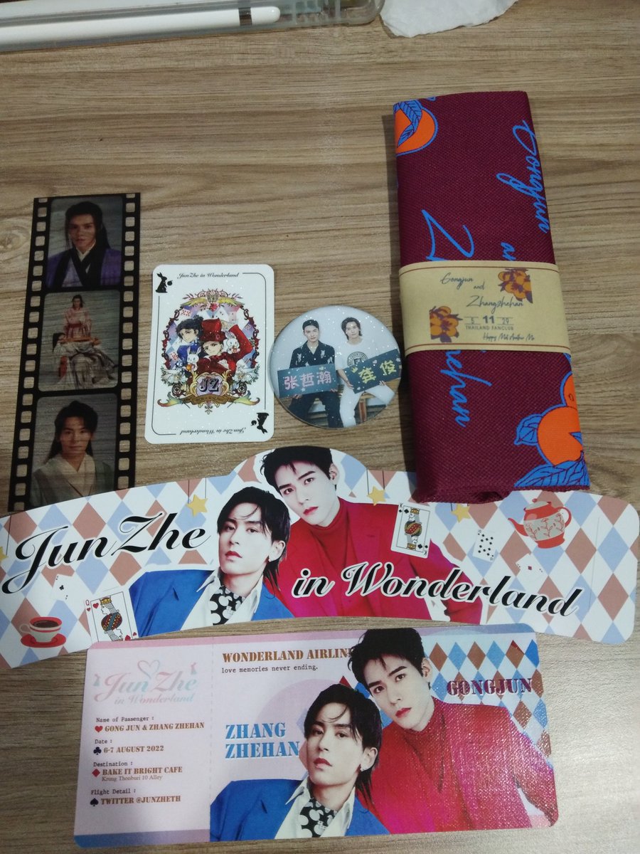 กอวมาถึงแล้วค่ะ น่ารักมั่กๆ ชอบทุกอย่างเลย ขอบคุณสต๊าฟทุกคนค่าาา🥰#JunZheInWonderland