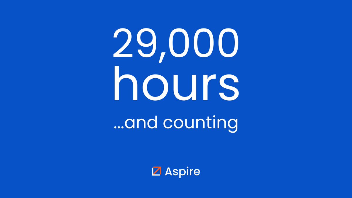 ThisIsAspireHQ's tweet image. Happy #WorldDistanceLearningDay 👨‍💻 👩‍💻 

Through our online training programmes we&apos;ve delivered 29,000 hours of content. 

That&apos;s a lot of learning...and progressing...and succeeding. 😀 

#WorldDistanceLearningDay2022 #RemoteLearning #DistanceLearning #OnlineLearning #Upskilling