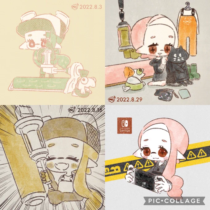 #今月描いた絵を晒そう
ちょっと忙しくてあんまりかけなかったね 