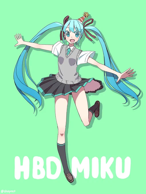 おめミク#初音ミク生誕祭2022 #初音ミク誕生祭2022 #illust 