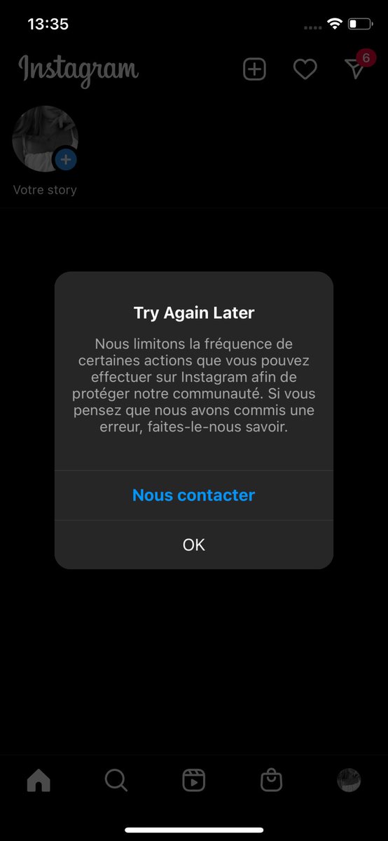 romanedetp_'s tweet image. Dites moi jsuis pas la seule à qui ça fait ça wsh ça fait depuis hier soir je vais peter mon crâne #insta #bug #instabug
