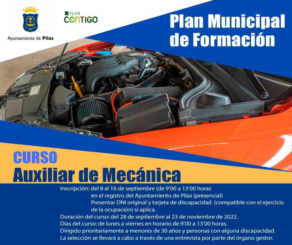 orientapilas's tweet photo. #Formación #Pilas 
🏢cursos gratuitos:*Peón de jardinería.*Auxiliar de mecánica.
📣 𝘀𝗼𝗹𝗶𝗰𝗶𝘁𝘂𝗱𝗲𝘀 𝗽𝗿𝗲𝘀𝗲𝗻𝗰𝗶𝗮𝗹 𝗲𝗻 𝗲𝗹 𝗔𝘆𝘂𝗻𝘁𝗮𝗺𝗶𝗲𝗻𝘁𝗼 𝗱𝗲𝗹 𝟴 𝗮𝗹 𝟭𝟲 𝗱𝗲 𝘀𝗲𝗽𝘁𝗶𝗲𝗺𝗯𝗿𝗲, ���𝗺𝗯𝗼𝘀 𝗶𝗻𝗰𝗹𝘂𝘀𝗶𝘃𝗲, 𝗱𝗲 𝟵.𝟬𝟬 𝗮 𝟭𝟯.𝟬𝟬 𝗵𝗼𝗿𝗮𝘀. https://t.co/vRBjRlN48J