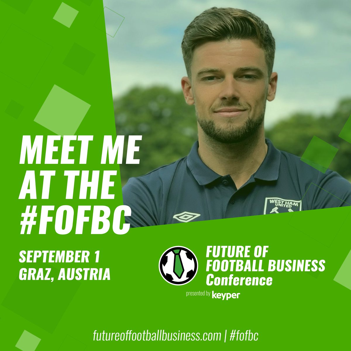 PiersMcDermott's tweet photo. Really looking forward to the @fbinside Future of Football Business Conference this week In Graz, Austria! 🏟🎤
Excited to join the panel and talk all things sports/digital & look forward to meeting you all at the event👍
#FOFBC https://t.co/FvGc8cG0kP