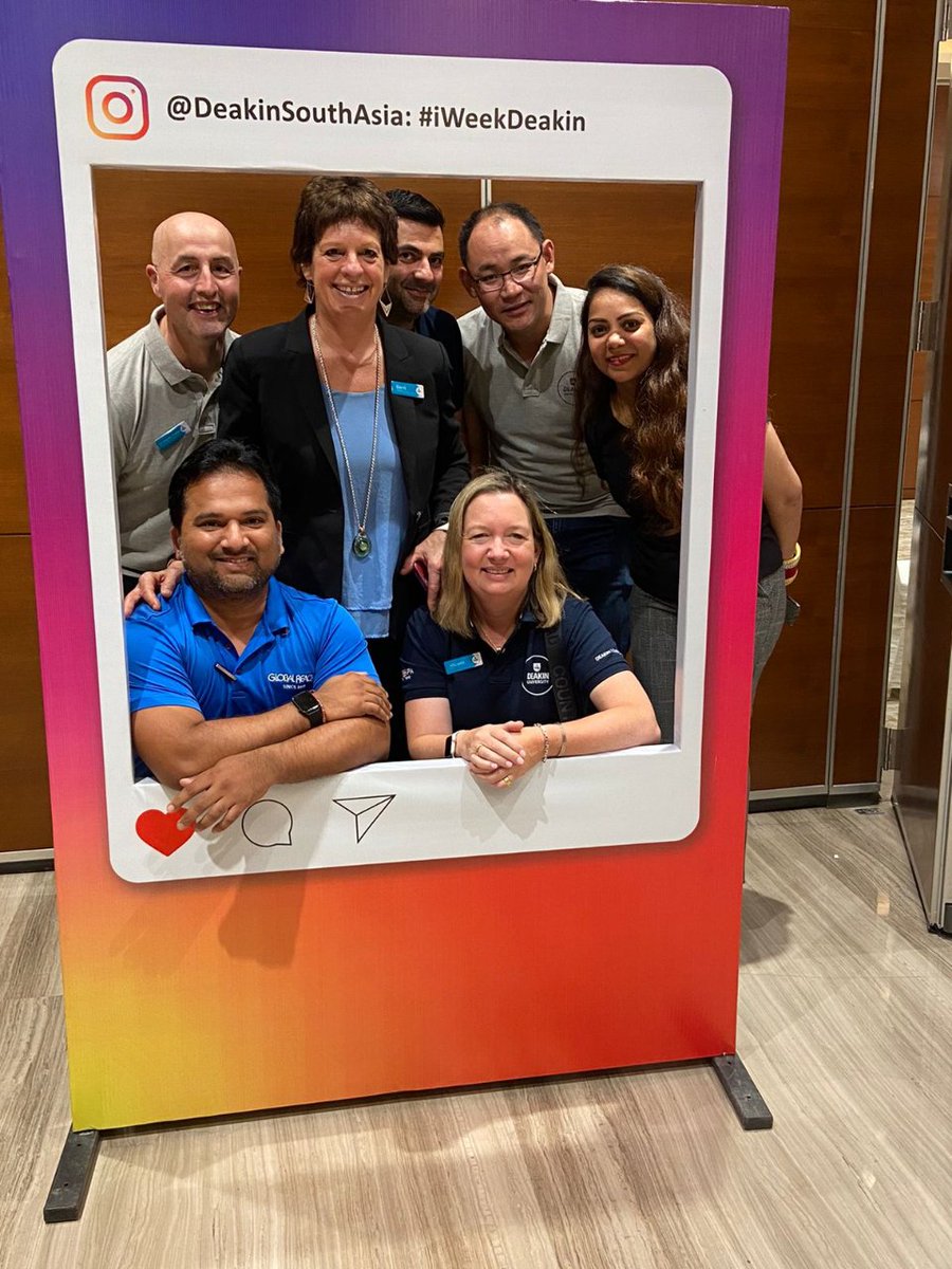 DeakinAdmission's tweet photo. It's a wrap for #iWeekDeakin sessions in Chandigarh today! From student info sessions to alumni interaction sessions, the day was all about helping students with the information they need to start their dream degree at #Deakin. https://t.co/7tOu3Vdfi3