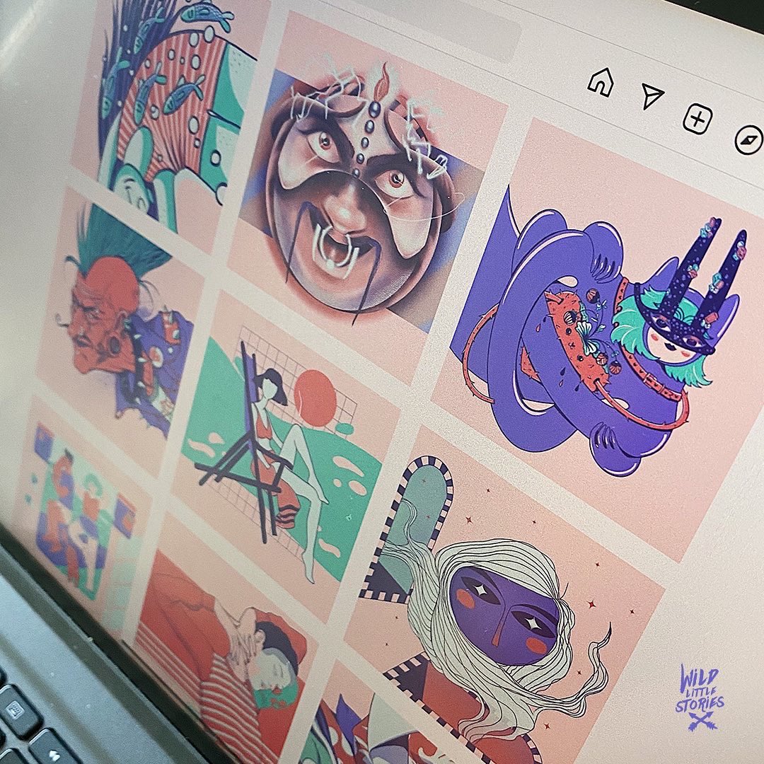 I prepared my own color palette for <a href="/ew_corpse/">EXQUISITE WORKERS - AI Surrealism</a> for corpse 36 🎨🎉 My colors started this edition and my illustration finished it! 🤯 I am so grateful to be part of of this creative community 💗🙏🏻 #inspiringcolors #loveillustration #exquisiteworkers #summervibes #strawberry 🍓