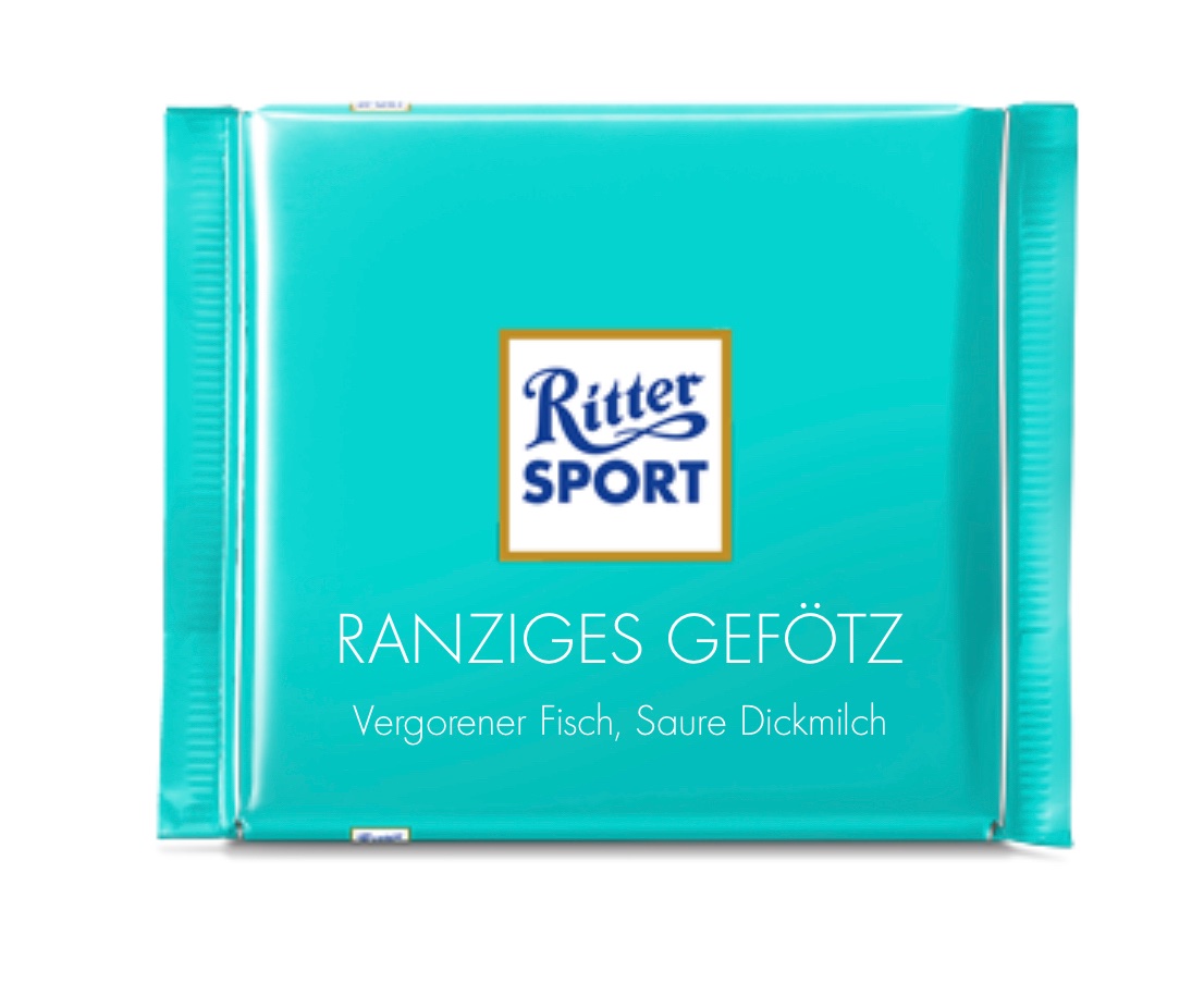 Jetzt habe ich Ärger wegen #Rittersport. Bereite mich mit #waschlappen auf den #Krisenwinter vor. Da ich mit russischer Mensch:in im Streit bin (#Duschzeit: 31 Minuten!) lager ich mir vorsorglich Lebensmittel ein. Ja, ich habe auch geschmackliche Bedürfnisse.