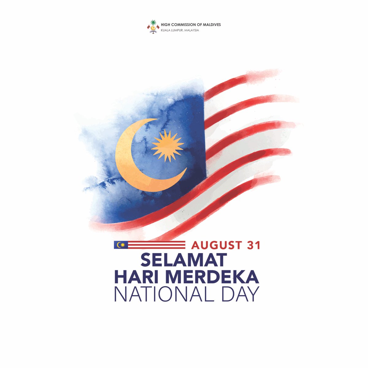 Selamat Hari Merdeka!

Extending our heartfelt greetings and felicitations to our Malaysian friends on the joyous occassion of 65th National Day of #Malaysia.