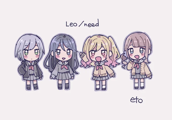 デフォルメたくさん描いた #今月描いた絵を晒そう 