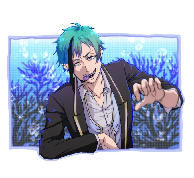 #今月描いた絵を晒そう はい 