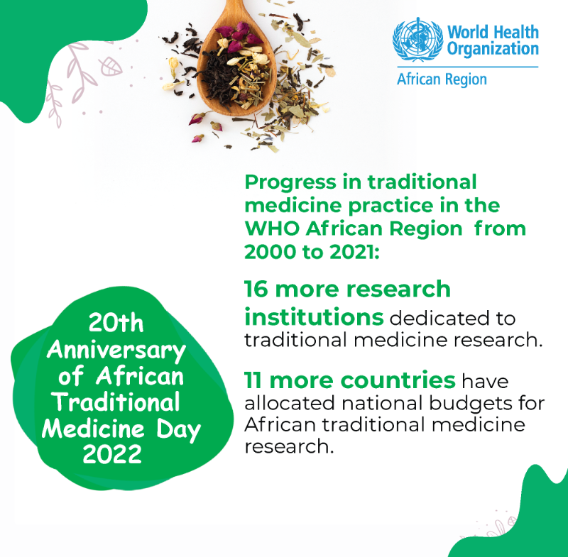 Traditional medicine plays a vital health care role in many #African 🌍 ...