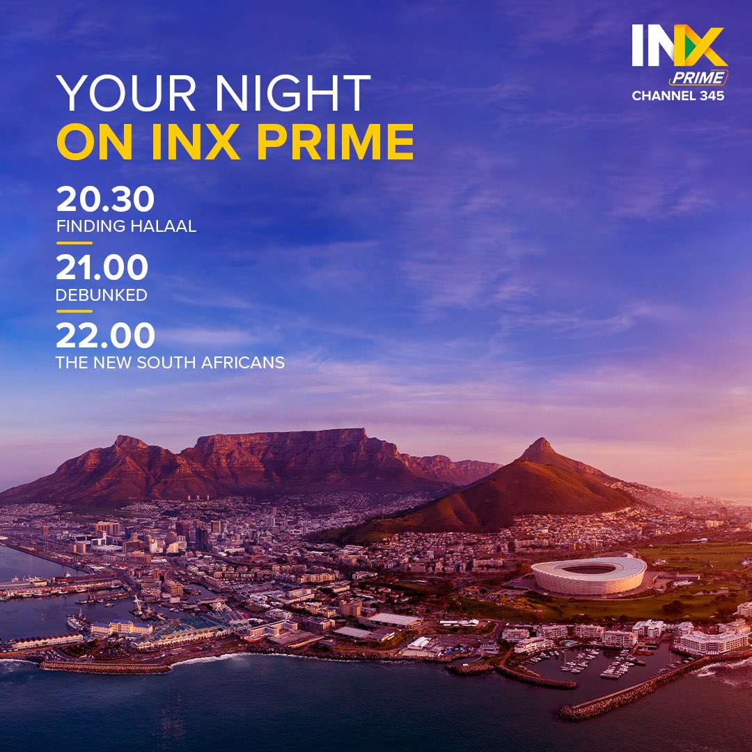InxPrime's tweet photo. Join us tonight on INX Prime, channel DStv 345 and let us inform, entertain and uplift you!
Available on all DStv packages.
#inxprime #primelive #dstv345 #lifestylechannel https://t.co/3yYMG7twzQ