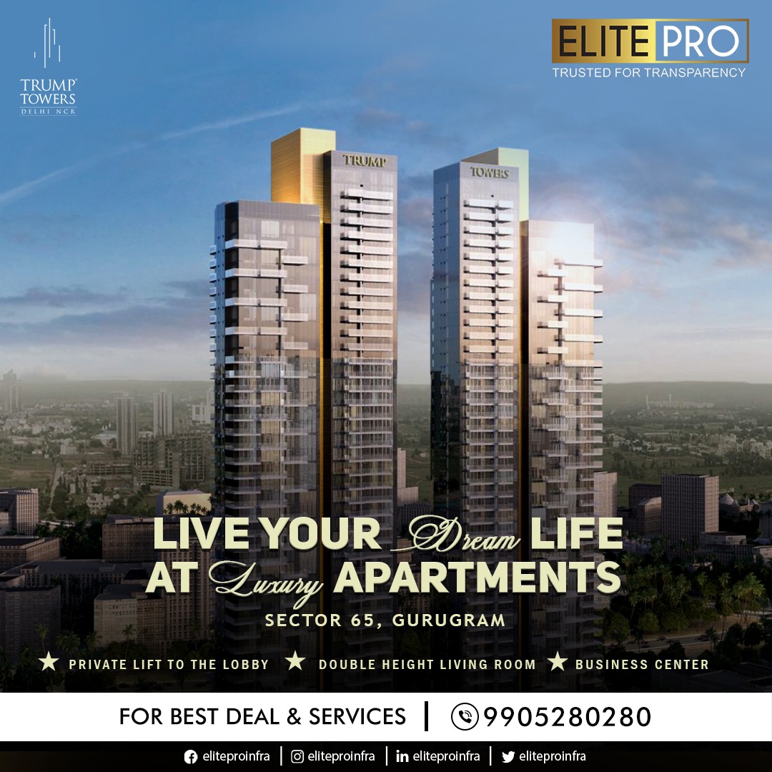eliteproinfra's tweet photo. ๐๐ซ๐ฎ๐ฆ๐ฉ ๐๐จ๐ฐ๐๐ซ๐ฌ presents luxury apartments for you in ๐ฌ๐๐ ๐๐, ๐๐ ๐ฆ.
โ
Fitness Center
โ
Private Lift To The Lobby
โ
Business Center
๐๐จ๐ง๐ญ๐๐๐ญ: ๐๐๐๐๐๐๐๐๐๐
#ThinkRealtyThinkElite #EliteLandbase #trumptower #residential #luxuryrealestate #Gurgaon https://t.co/pnqooFVYZe