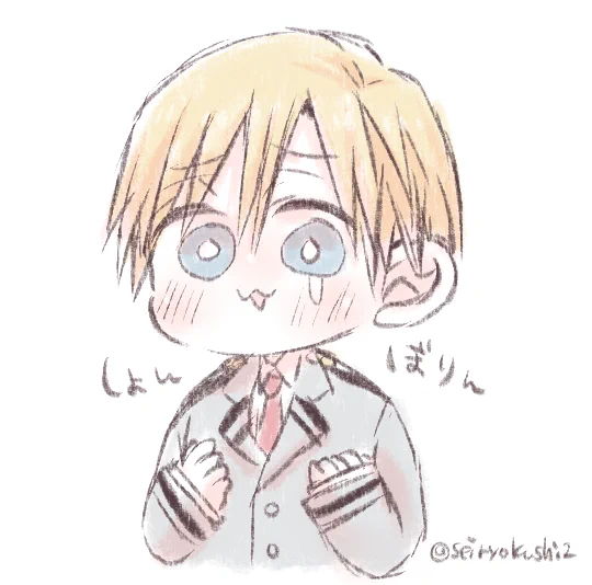 物間くんぷちもちバージョンも上げとこ#繋がらなくていいから俺の物間寧人を見てくれ 