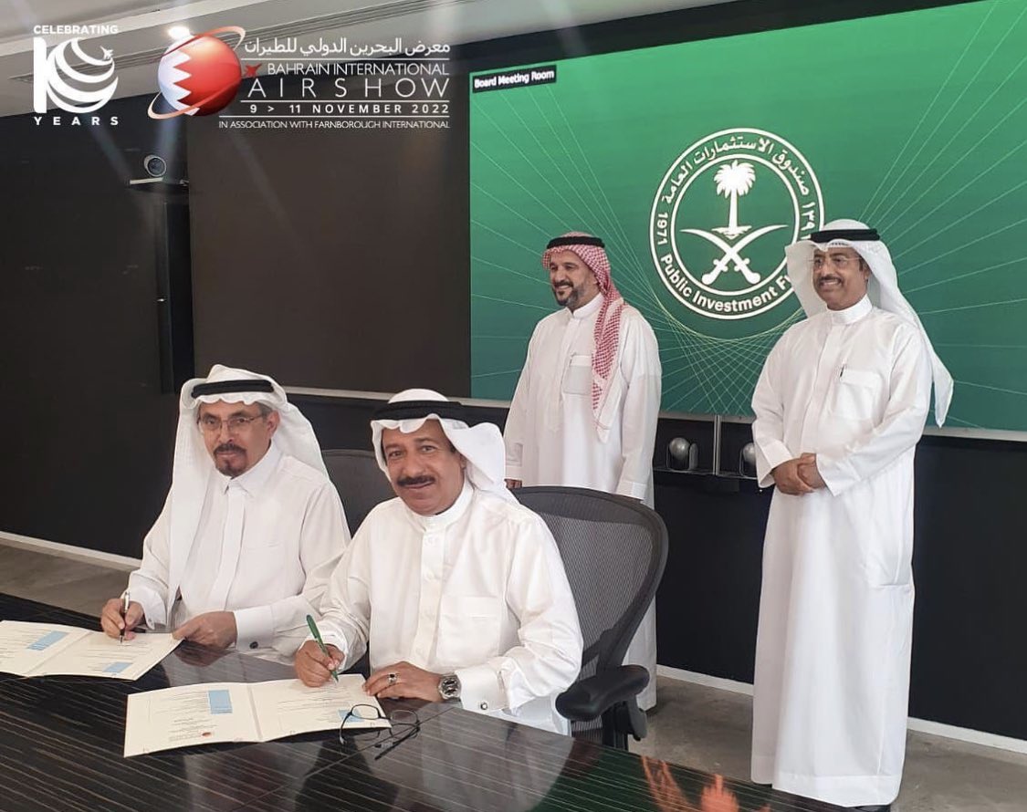 AviationWG's tweet photo. #صندوق_الاستثمارات_العامة يشارك في #معرض_البحرين_الدولي_للطيران في دورته المقبلة ممثلًا بشركة @AlphaStarAv ، سيحل المعرض في نسخته السادسة في الفترة ما بين 9 حتى 11 من شهر نوفمبر المقبل. 

#اخبار_طيران ✈️ https://t.co/j0MniCdtk3