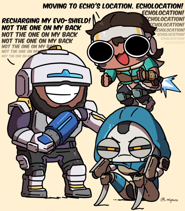 The perfect teammates#ApexLegends 