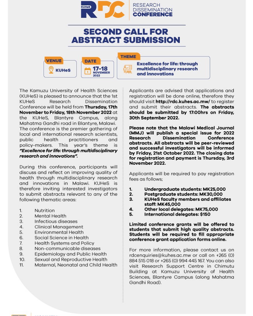 kuhes_DRI's tweet photo. Research Dissemination Conference 17 - 18 November, 2022. Second Call for abstract submission now out. Have you submitted your abstract yet? have you registered to attend? the time is NOW! https://t.co/ZZFB0sDsdC https://t.co/yozCuRmCTr