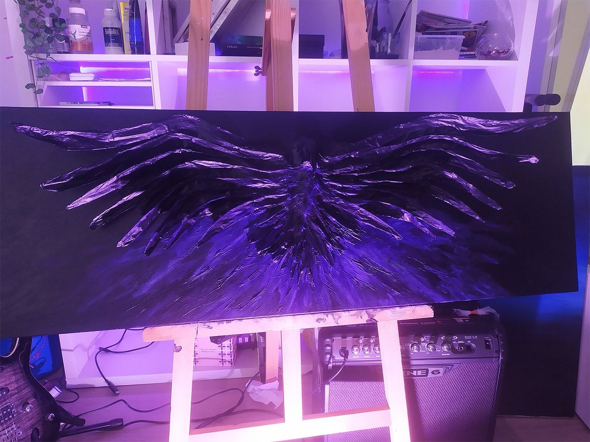 Abidaisy1's tweet photo. Aujourd'hui j'ai vendu mon tout premier tableau ! C'était un peu un rêve depuis toute petite, je suis si contente d'avoir réussi cet objectif ! 💜 🥰 https://t.co/bSsCmrgaoy