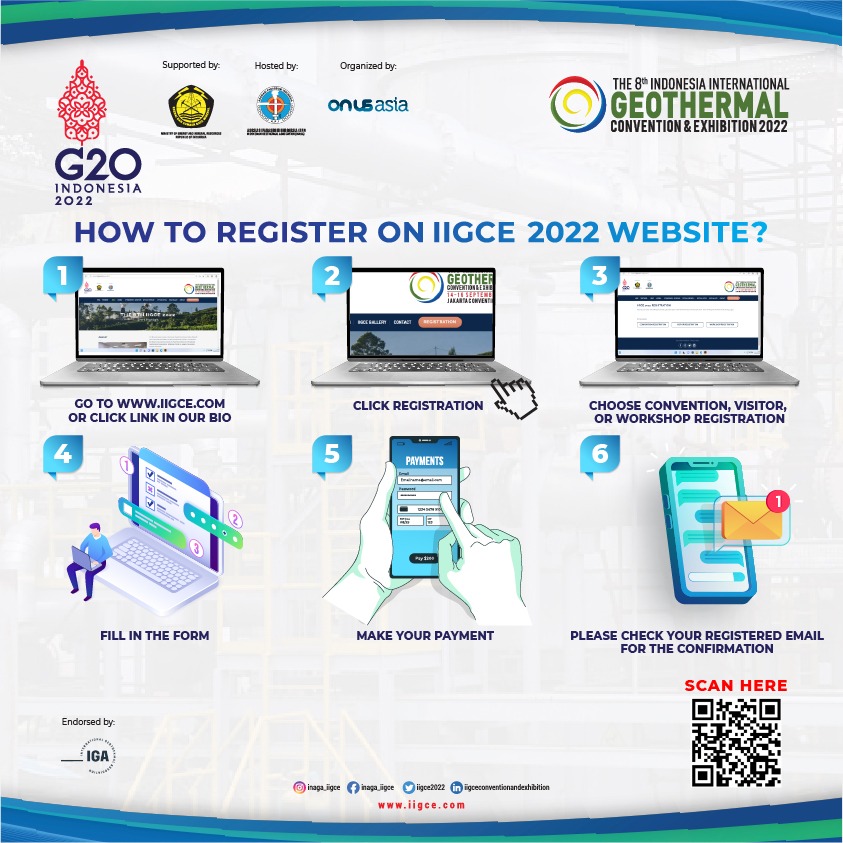 Congratulations you are NOW only a few steps away to be officially a part of The 8th Indonesia International Convention &amp; Exhibition 2022!😍

Visit our website, follow the steps, and make sure to fill the form with the right information! Can't wait to see you there!😊