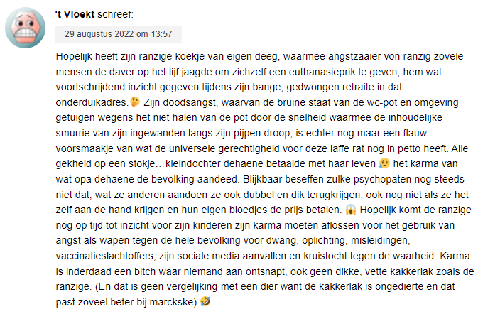 Marc Van Ranst tweet media