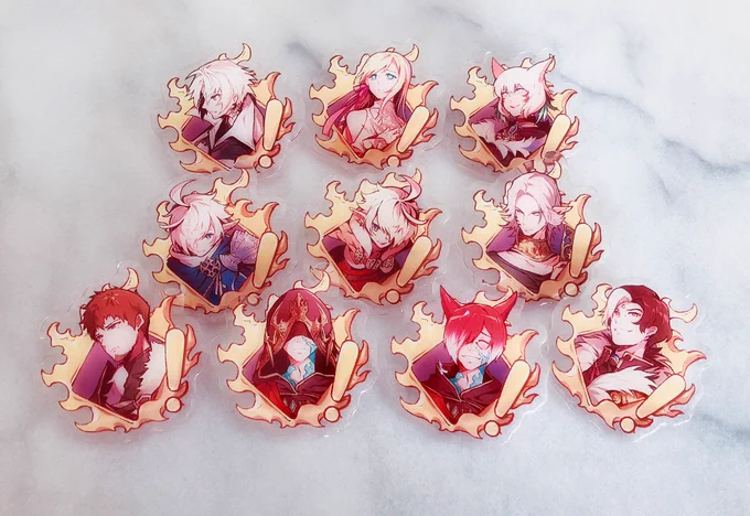 Hewoo! Long time no convention post! I'll be at Booth D9 at Anime Matsuri (3-4th Sep) this weekend with  ! I didn't have time to print new merch so I will only bring my FFXIV stamp washi tapes and badges!Will also be offering shikishi c0mms for about 50sgd each! 