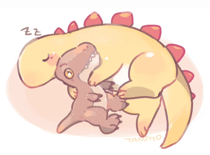 ティラノぬいといっしょにおやすみ 