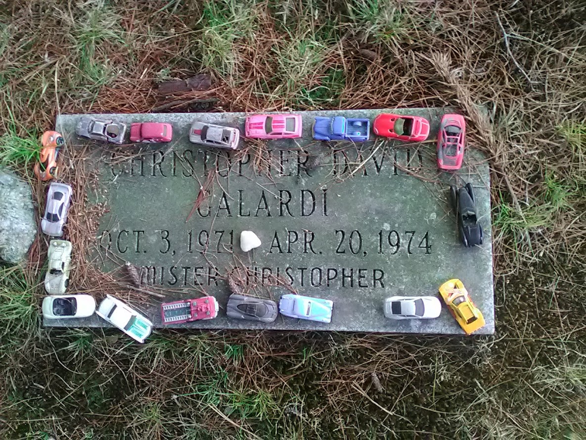 This #gravestone for young "Mister Christopher" broke my heart. Nice that he is still remembered and cherished after almost 50 years.