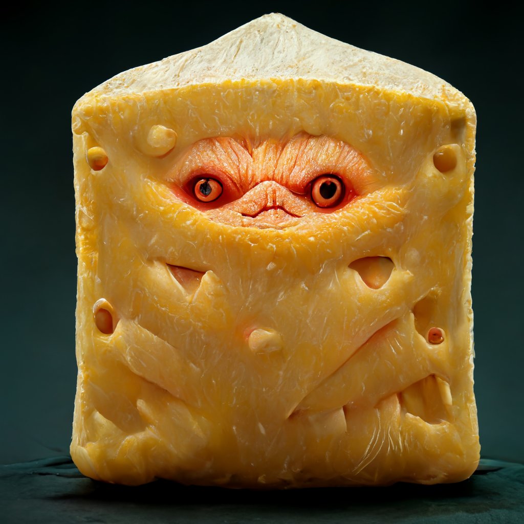 SkellyBobRoss's tweet photo. Monster Cheese #midjourney #AIart #AiArtwork https://t.co/4yJUqOw9pJ
