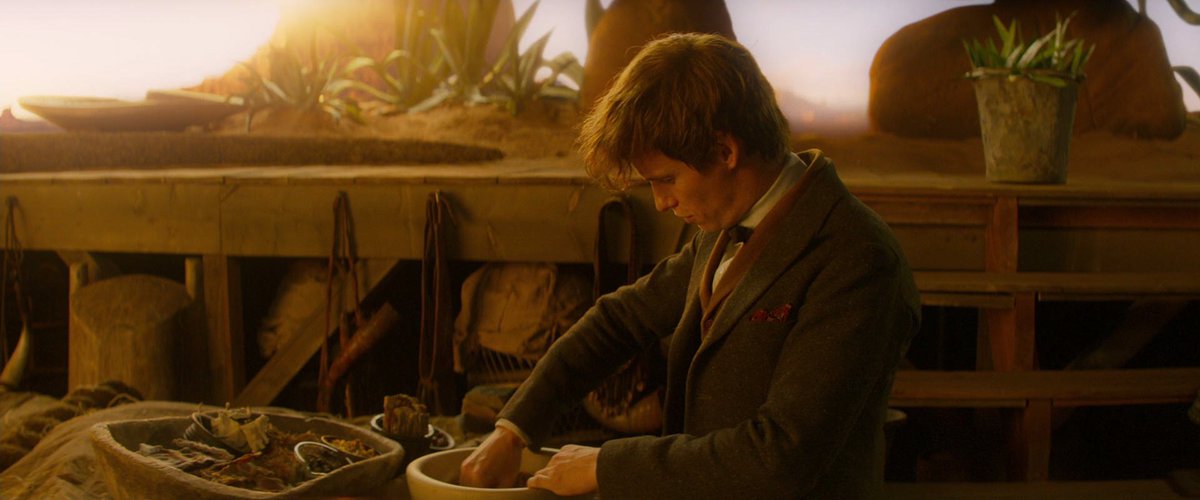 PotterheadPosts's tweet photo. Newt: "I think you'll find the best wizarding school in the world is Hogwarts."
Queenie: "Hogwash!" https://t.co/jFhPeSmYRm