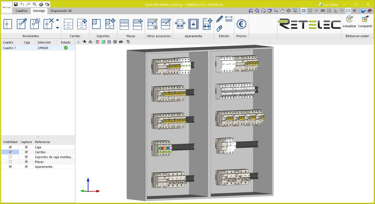 OpenBIMsystems's tweet photo. 🆕Open BIM RETELEC es un software gratuito para el diseño, dimensionado y modelado de cuadros eléctricos aplicando las soluciones de la marca.

Puedes descargar el programa y conocer todos los detalles aquí👇https://t.co/ElvpsjVbZ1

#openBIMsystems #openBIMRetelec @RetelecSystem https://t.co/aEiIA3mPZ5