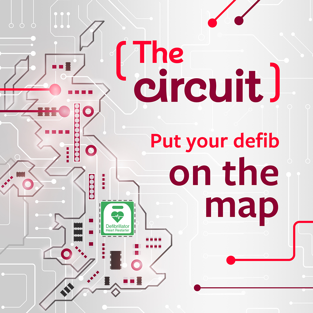 ResusCouncilUK's tweet photo. Thanks to a gigantic effort across the UK, we’ve reached 50,000 defibs on The Circuit! 🙌

A huge milestone which means more lives will be saved from cardiac arrest. But there are still many more to find - and we need your help. Register your device today: https://t.co/mKHap9VRDb https://t.co/76ST2FD1Ut