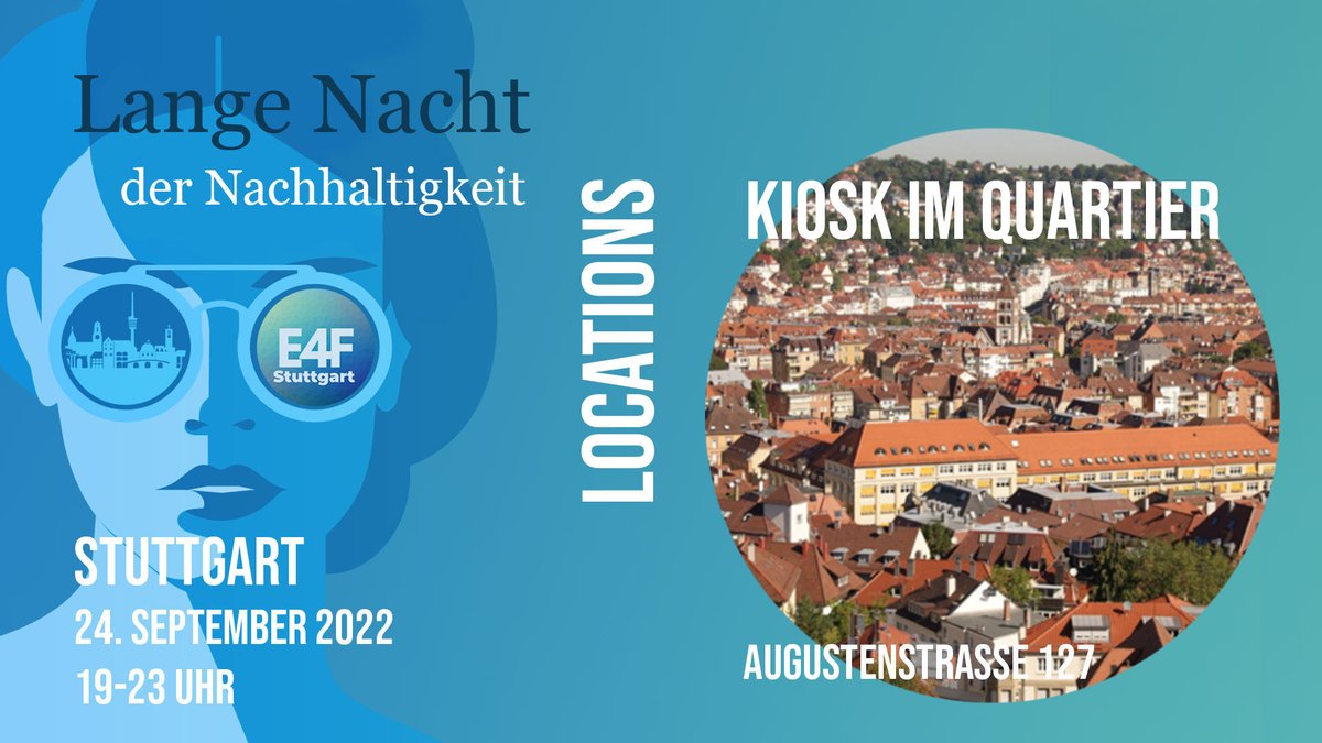 Der Quartiers-Kiosk von Franz-Ferdinand Kress ist einer von 11 Orten der #LNDN22  u. steht für ehrenamtliche Aktivitäten kostenlos zur Verfügung. Infos zur Langen Nacht der Nachhaltigkeit: lndn-stuttgart.de #LangeNachtderNachhaltigkeit #Stuttgart