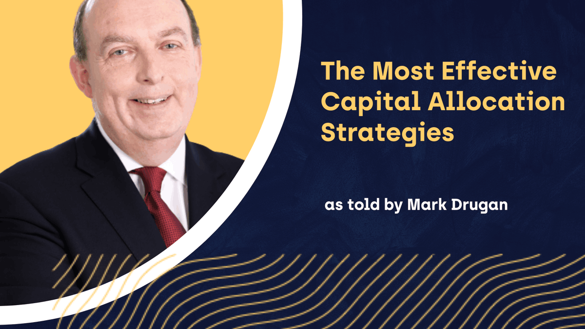 0100conferences's tweet photo. It's time to take your capital allocation strategies to the next level.
Our new blog post discusses Mark Drugan's most effective ways to allocate your resources and achieve the success you desire. 
Read here: https://t.co/FWPq88EUl2 https://t.co/xrqgaSpZD7