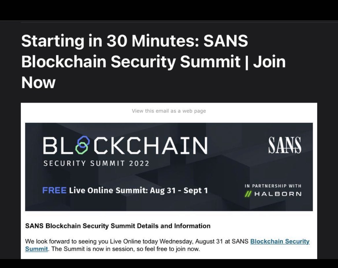 AnnMae781's tweet photo. #Sansblockchainsummit so excited for todays summit ! https://t.co/CFaB8XqwnX