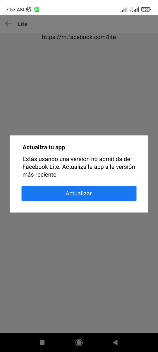 Miguel17434452's tweet photo. Y así amanece #facebookLite en #Venezuela https://t.co/8JfO3lxvNK
