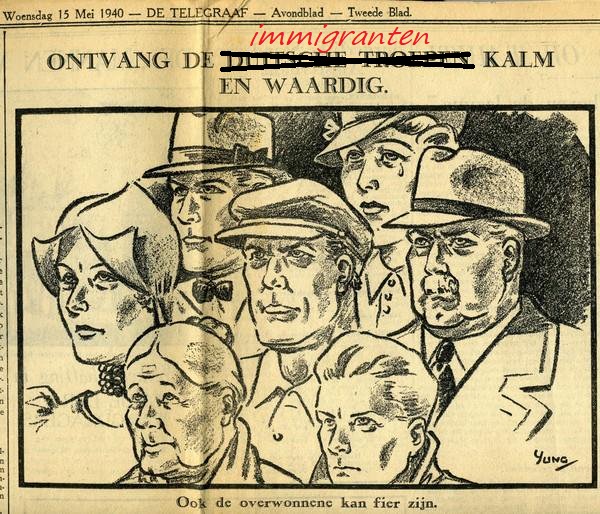 micheln_b_'s tweet photo. @QueenYasmine155 @telegraaf De Telegraf schaamt zich nergens voor. Net als 80 jaar geleden. https://t.co/jpygycyq1v