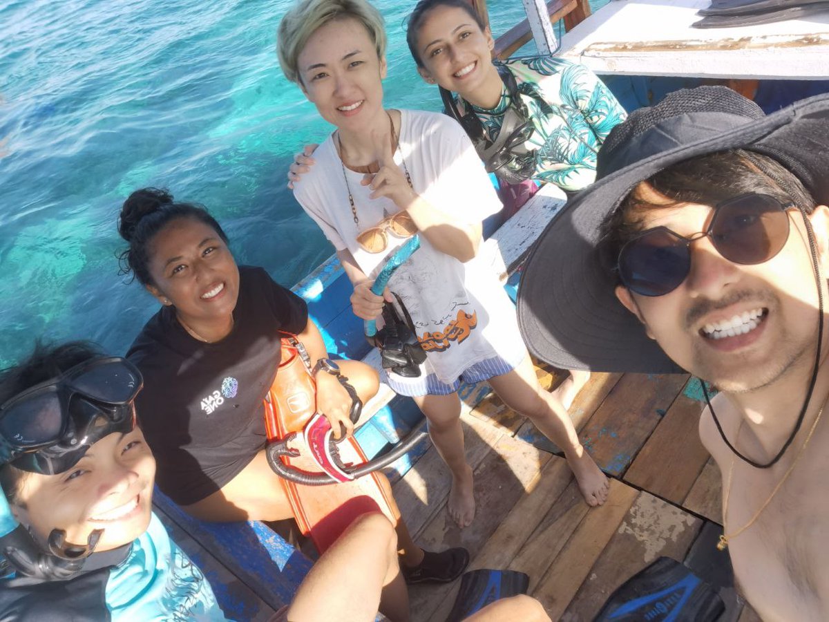 #NFTBira Day 3! 
All about #IntentionalDesign &amp; #EarthRestoration with <a href="/luluon_theloose/">Lulu 📍 NFTBira</a> &amp; <a href="/MythicalDevi/">🌴Devi 🌊 | MythicalBeings</a>!

Insightful to say the least &amp; especially special that we got to see the #corals IRL! All planted by #GaiaOneProject with mass contribution from our very own #NFTHolders! 🤩💚