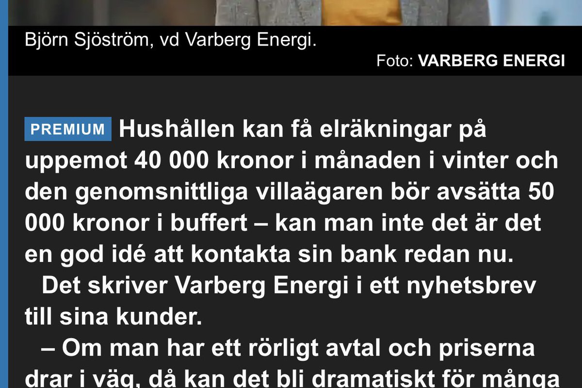 Lou_Mannheim's tweet photo. Svårt att ens föreställa sig vilken katastrof det blir för familjer med små marginaler om elräkningarna landar på 40 000 i månaden i vinter. #FuckMP https://t.co/zdNye1Ni79