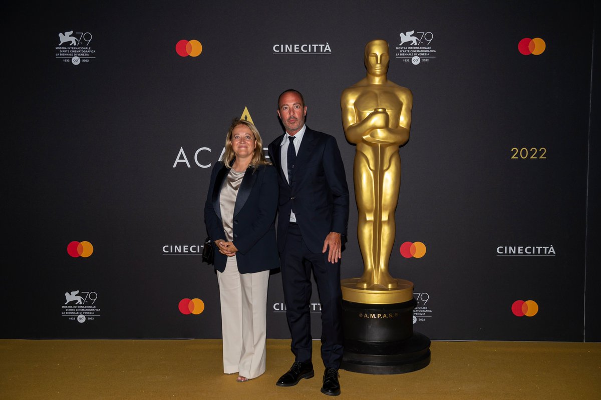 Cinecitta's tweet photo. Il benvenuto all'Academy di #Cinecitta, @la_Biennale e @MastercardIT nella speciale serata evento nel centro storico di Venezia (alla Misericordia). https://t.co/pmSUBct2FU