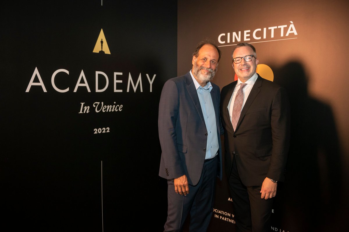 Cinecitta's tweet photo. Il benvenuto all'Academy di #Cinecitta, @la_Biennale e @MastercardIT nella speciale serata evento nel centro storico di Venezia (alla Misericordia). https://t.co/pmSUBct2FU