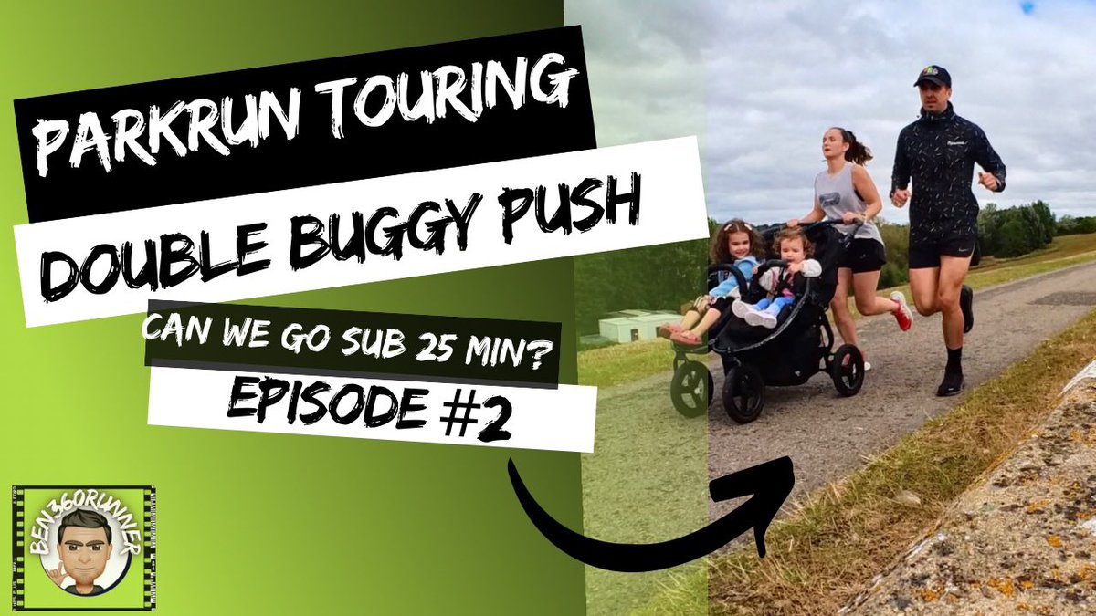 BRFitnesscoach's tweet photo. Next episode on my YouTube channel: Ben360Runner is out this coming Sunday

Can I break 25 minutes for 5k pushing two kids in a double buggy? 

Link to subscribe to hear when it’s out: https://t.co/DvlHKghk7g

#parkrun #buggyrunner #runningdad #ukrunchat #parkrunUK https://t.co/1GhIis57Kg