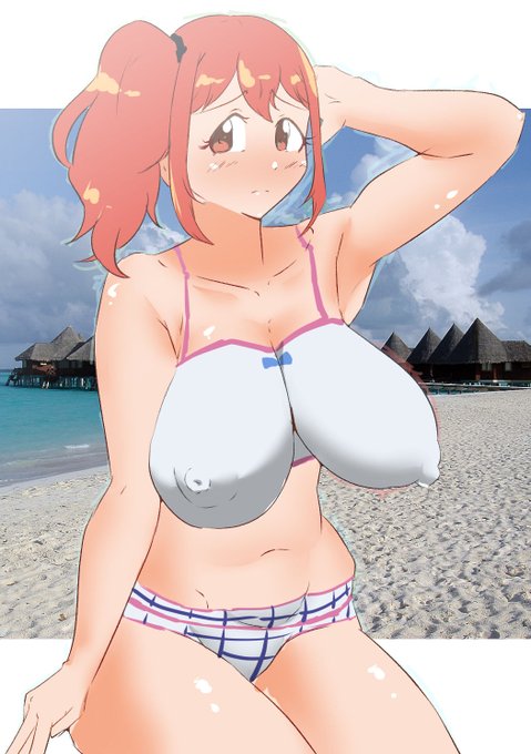 > ボディペイントでビーチに行く七星 #odaibako_MorningAsahi https://t.co/RPxFJ8LpsY 
リハビリでお題消化中 