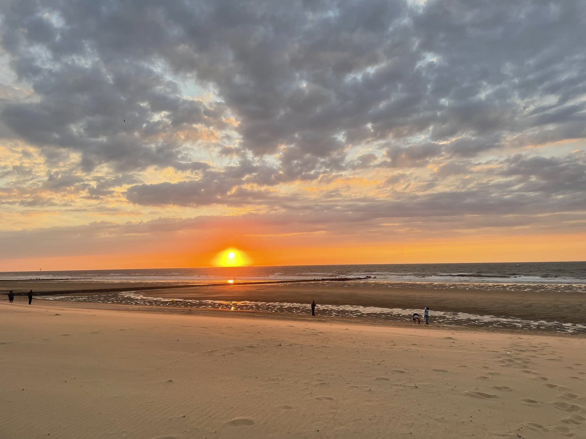 de lucht was wel mooi gisteren