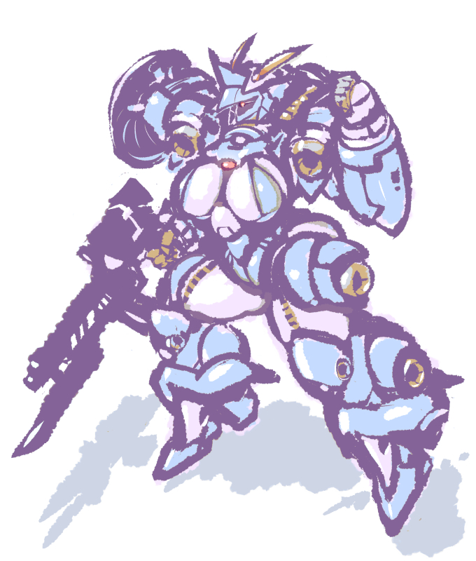 #今月描いた絵を晒そう 
今月その3落描き枠 