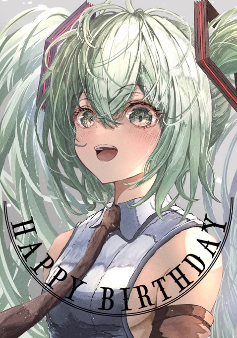 #初音ミク生誕祭2022「ミクさん～誕生日おめでと～ヾ(o'∀`o)ノワァーィ」ミクちゃん『ありがと～』 