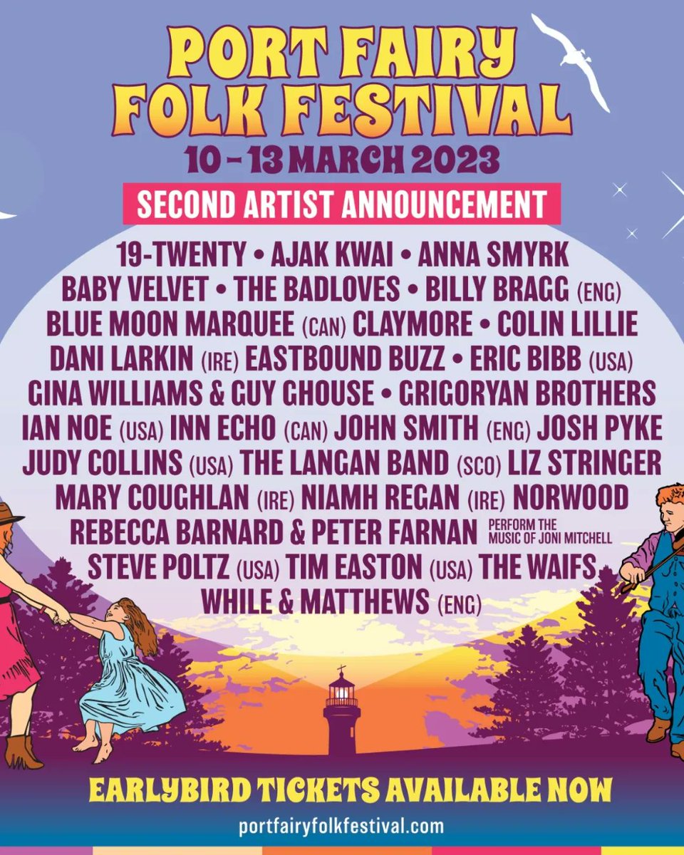 Dani Larkin (@dani_larkin_) on Twitter photo In this year alone I've shared Notes For A Maiden Warrior in Canada, the U.S., Wales, England, Scotland, Germany, Portugal, France, Argentina and now Australia!
I'll be making my Australian festival debut at <a href="/PortFairyFF/">Port Fairy Folk Festival</a> this coming March - húp! In this year alone I've shared Notes For A Maiden Warrior in Canada, the U.S., Wales, England, Scotland, Germany, Portugal, France, Argentina and now Australia!
I'll be making my Australian festival debut at <a href="/PortFairyFF/">Port Fairy Folk Festival</a> this coming March - húp!