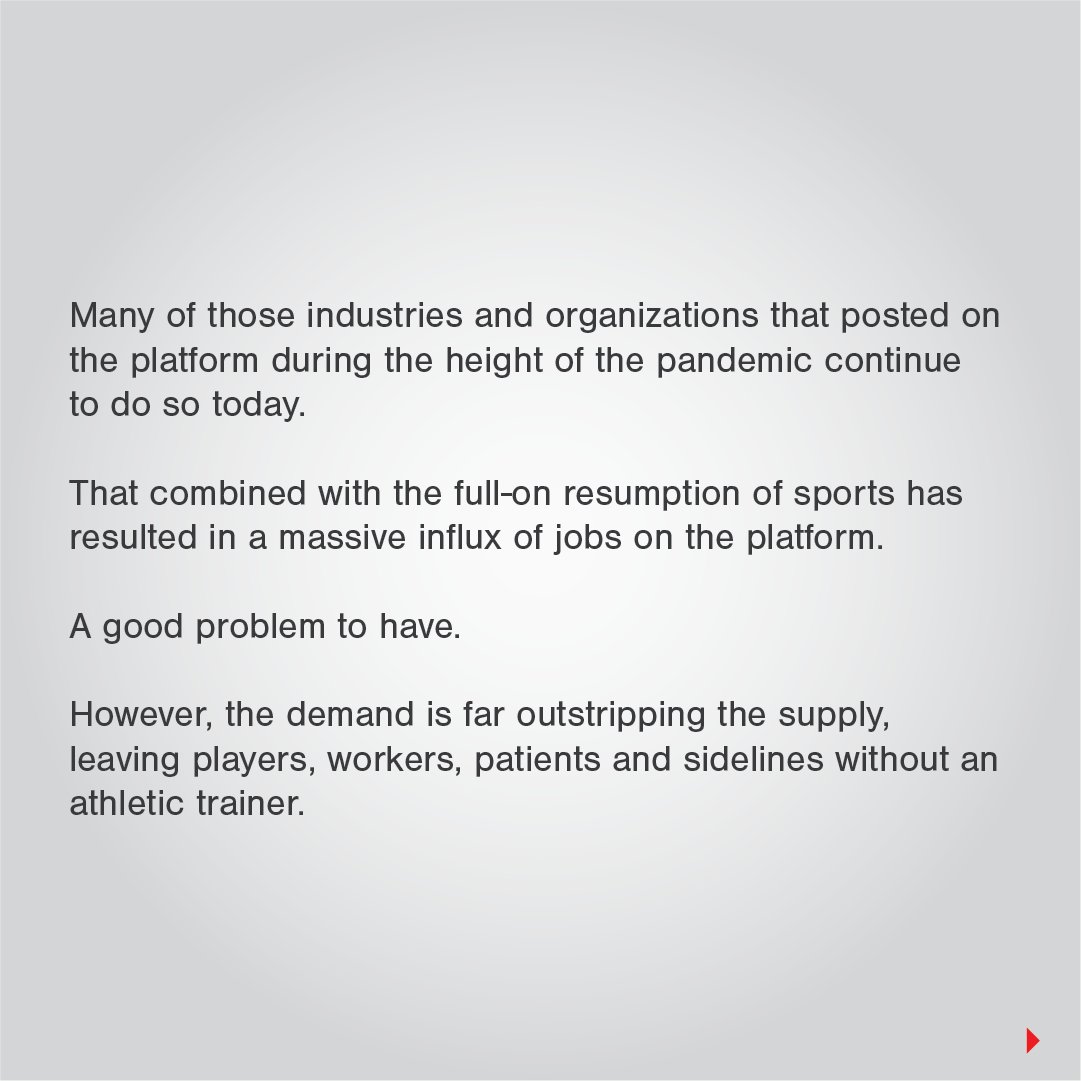 go4ellis's tweet photo. To further the mission—getting athletic trainers on every sideline, everywhere—we are opening the Go4 platform to every and all athletic trainers; regardless of their NATA membership status. 

Read the full statement below.

#ATtwitter #AT4all https://t.co/AA6xJ48JHC