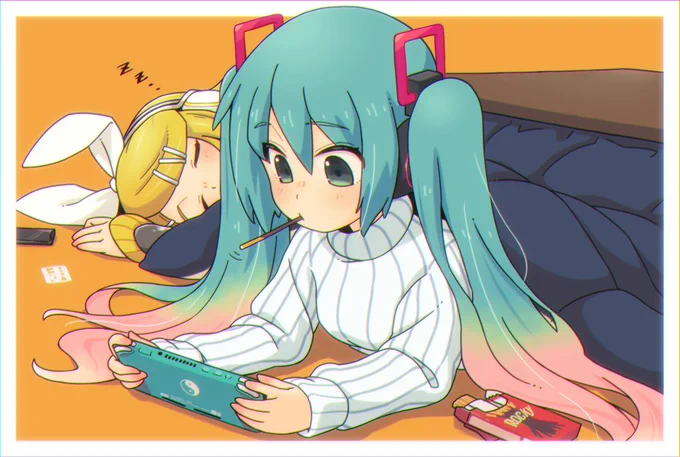 何か今日は初音ミクの誕生日らしいので依頼絵からドン 