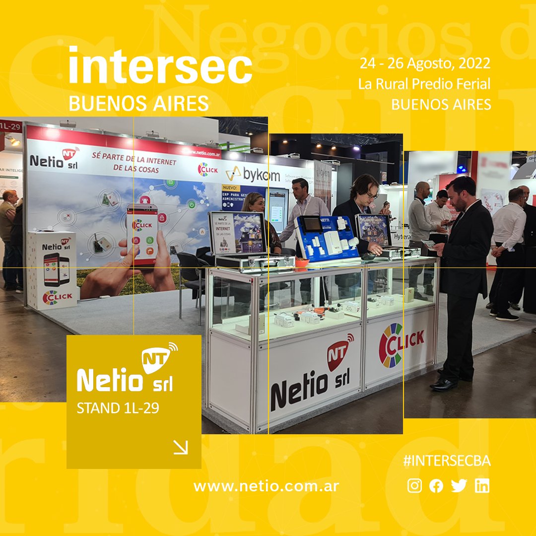 noticiasRNDS's tweet photo. #IntersecBA 2022 | #Netiosrl
🔎 Descubrí más en el catálogo digital de @Intersec_BA, una plataforma intuitiva donde podrás visualizar información de la empresa, ver las novedades y descubrir los productos presentados por #netio en su stand: https://t.co/nnFgMq5J2u https://t.co/T5PmvFcjWa