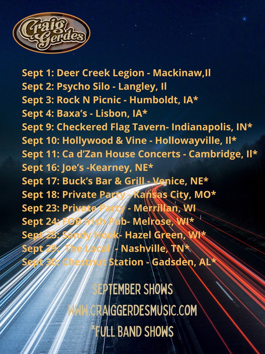 Craig Gerdes Music tweet media